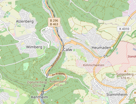 Dienstleistung für Bad Liebenzell